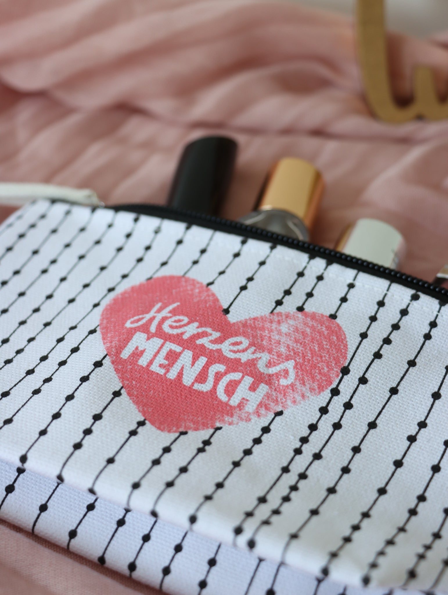 Make-up Tasche »Herzensmensch«